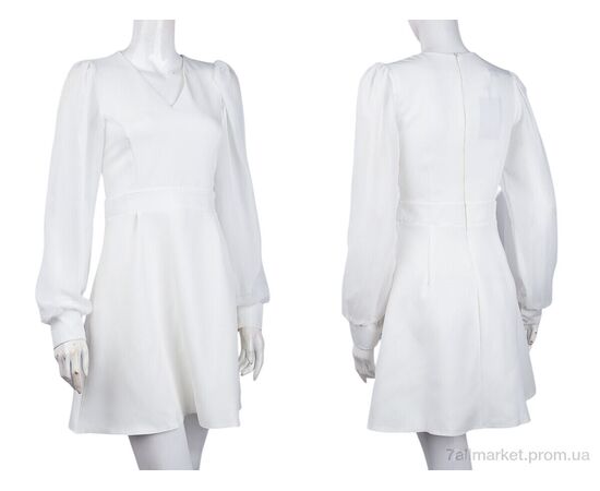 Платье женское Весна/осень 227 white (3 шт. р.сетка 42-46) "Adam&Eva" недорого оптом от прямого поставщика, изображение 3 Фотография Платье женское Весна/осень 227 white (3 шт. р.сетка 42-46) "Adam&Eva" недорого оптом от прямого поставщика, изображение 3