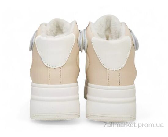 Кросівки жіночі модні Зима 248RAM02 бежево-коричневий (8 пар р.36-41) "Massmag" недорого оптом від прямого постачальника, зображення 4