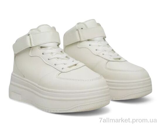 Кросівки жіночі модні Зима 248RAM02 білий (8 пар р.36-41) "Massmag" недорого оптом від прямого постачальника, зображення 3