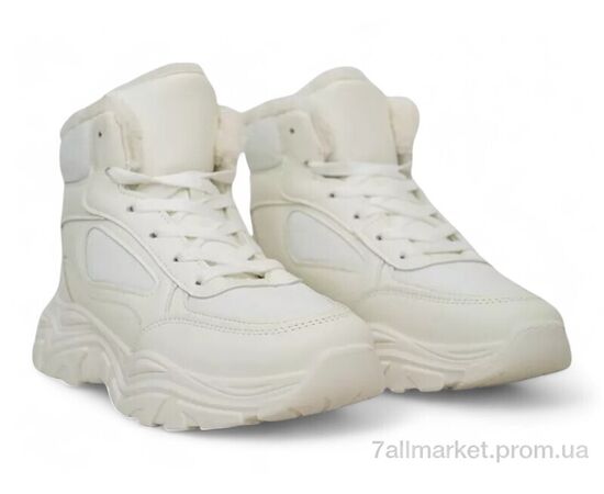 Кросівки жіночі модні Зима 248RDM05 білий (8 пар р.36-41) "Massmag" недорого оптом від прямого постачальника, зображення 3