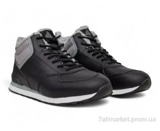 Фотография Кроссовки мужские модные зима 248RCX700 чорно-сірий (8 пар р.41-45) "Massmag" недорого оптом от прямого поставщика, изображение 3