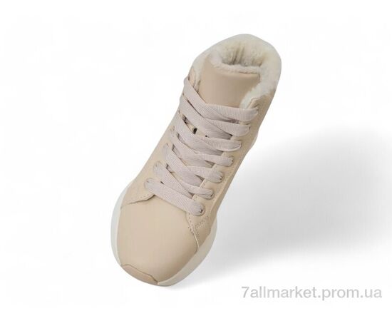 Черевики жіночі стильні Зима 248RXM20 бежевий (8 пар р.36-41) "Massmag" недорого оптом від прямого постачальника, зображення 2