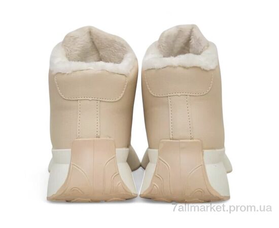 Черевики жіночі стильні Зима 248RXM20 бежевий (8 пар р.36-41) "Massmag" недорого оптом від прямого постачальника, зображення 4