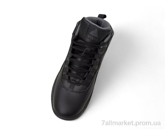 Черевики чоловічі стильні Зима 248RCX697 чорно-сірий (8 пар р.40-45) "Massmag" недорого оптом від прямого постачальника, зображення 2