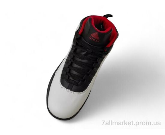 Фотография Ботинки мужские стильные зима 248RCX697 біло-червоний (8 пар р.40-45) "Massmag" недорого оптом от прямого поставщика, изображение 2