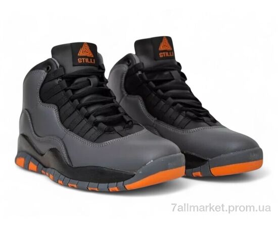 Фотография Ботинки мужские стильные зима 248RCX697 сіро-помаранчевий (8 пар р.40-45) "Massmag" недорого оптом от прямого поставщика, изображение 3