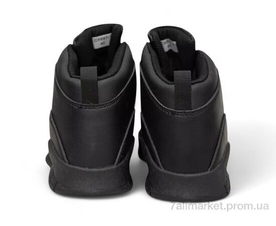 Черевики чоловічі стильні Зима 248RCX697 чорний (8 пар р.40-45) "Massmag" недорого оптом від прямого постачальника, зображення 4