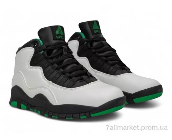 Фотография Ботинки мужские стильные зима 248RCX697 біло-зелений (8 пар р.40-45) "Massmag" недорого оптом от прямого поставщика, изображение 3