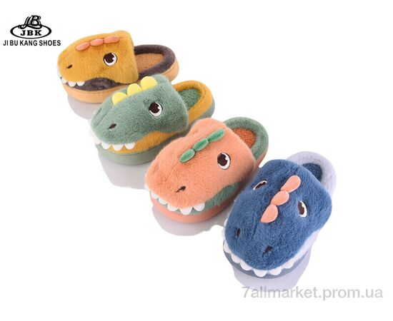 Тапки дитячі домашні Зима 323-25 mix (12 пар р.28-33) "Jibukang" недорого оптом від прямого постачальника, зображення 2 Тапки дитячі домашні Зима 323-25 mix (12 пар р.28-33) "Jibukang" недорого оптом від прямого постачальника, зображення 2