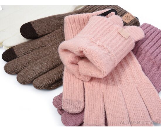 Фотография Перчатки женские Зима 7831 mix (12 шт. р.сетка One size) "TUZZI" недорого оптом от прямого поставщика, изображение 2