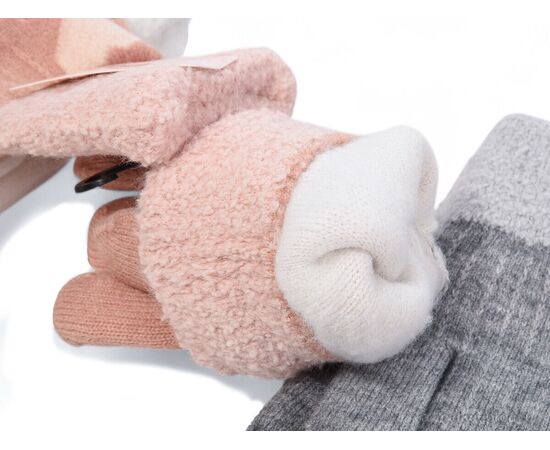 Рукавички для дітей Зима 0933 mix (12 шт. р.сітка6-8) "TUZZI" недорого оптом від прямого постачальника, зображення 2