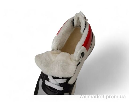 Кросівки жіночі модні Зима 248RAM09 біло-червоний (8 пар р.36-41) "Massmag" недорого оптом від прямого постачальника, зображення 4