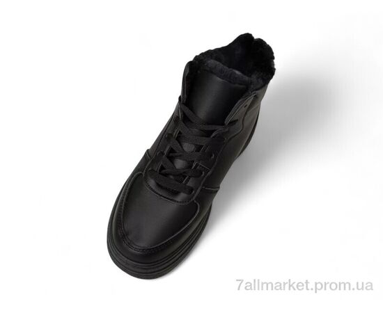 Кросівки жіночі модні Зима 248RAM019 чорний (8 пар р.36-41) "Massmag" недорого оптом від прямого постачальника, зображення 2