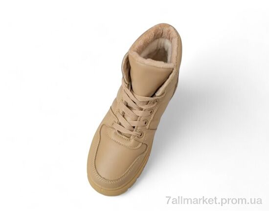 Кросівки жіночі модні Зима 248RMB03 темно-бежевий (8 пар р.36-41) "Massmag" недорого оптом від прямого постачальника, зображення 2