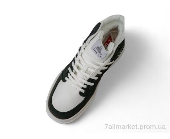 Кросівки жіночі модні Зима 248RCX703 біло-зелений (8 пар р.41-45) "Massmag" недорого оптом від прямого постачальника, зображення 2