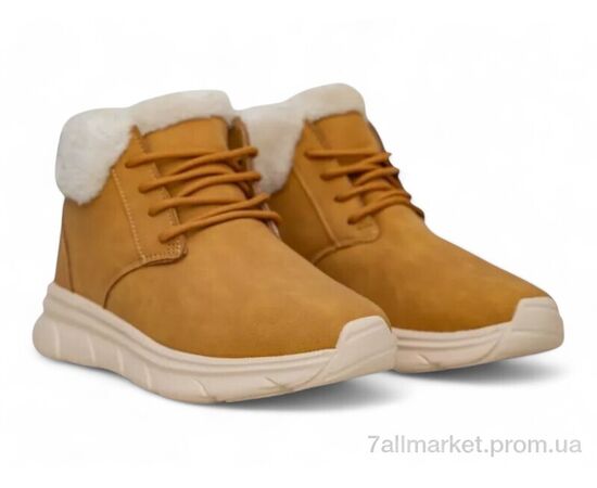 Черевики жіночі стильні Зима 248RCX663 бежевий (8 пар р.36-40) "Massmag" недорого оптом від прямого постачальника, зображення 3