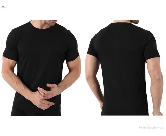 Футболка чоловіча Літо FB0290G black (XL) (1 шт. р.сіткаOne size) "NOVA VIDNOVA" недорого оптом від прямого постачальника, зображення 3 Футболка чоловіча Літо FB0290G black (XL) (1 шт. р.сіткаOne size) "NOVA VIDNOVA" недорого оптом від прямого постачальника, зображення 3