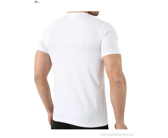 Футболка чоловіча Літо FB0290G white (3XL) (1 шт. р.сіткаOne size) "NOVA VIDNOVA" недорого оптом від прямого постачальника, зображення 2 Футболка чоловіча Літо FB0290G white (3XL) (1 шт. р.сіткаOne size) "NOVA VIDNOVA" недорого оптом від прямого постачальника, зображення 2