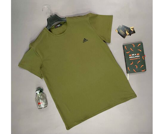 Футболка чоловіча Літо D6 khaki (5 шт. р.сітка52-60) "Verton" недорого оптом від прямого постачальника, зображення 2