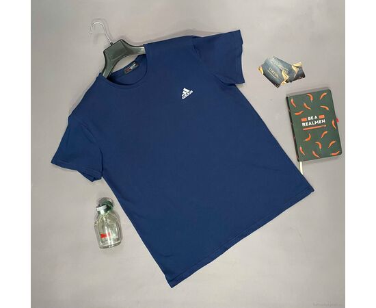 Футболка чоловіча Літо D5 navy (5 шт. р.сітка52-60) "Verton" недорого оптом від прямого постачальника, зображення 2