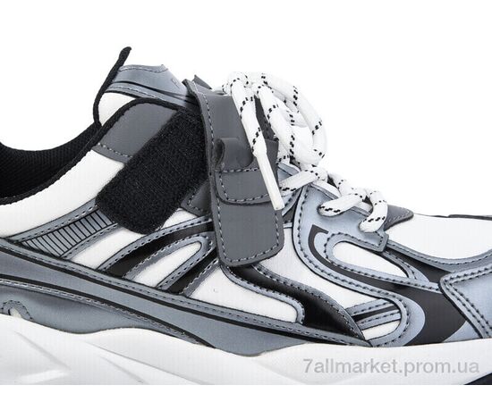 Кросівки дитячі модні Весна/осінь HL9-1 піна (8 пар р.33-38) "Xifa kids" недорого оптом від прямого постачальника, зображення 2