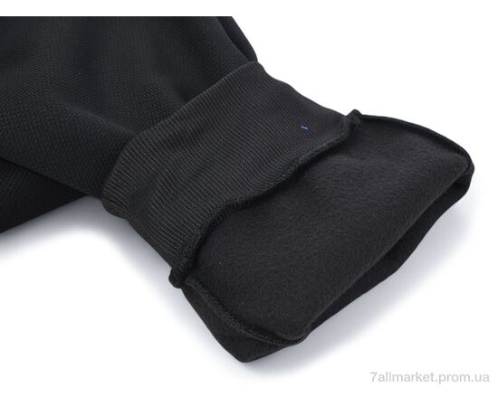 Фотография Спортивные брюки мужские Зима 3943-A35 black (5 шт. р.сетка M-3XL) "Мир" недорого оптом от прямого поставщика, изображение 3