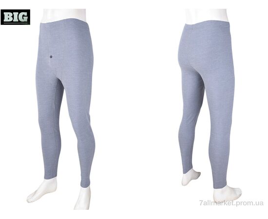 Кальсони Зима 3945-1501-3 grey (4 шт. р.сіткаXL-4XL) "BIG" недорого оптом від прямого постачальника, зображення 3
