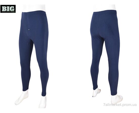 Кальсони Зима 3945-1101-2 blue (4 шт. р.сіткаXL-4XL) "BIG" недорого оптом від прямого постачальника, зображення 3