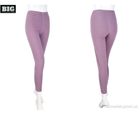 Фотография Лосинсы женские Зима 3944-1102-2 violet (4 шт. р.сетка L-3XL) "BIG" недорого оптом от прямого поставщика, изображение 3