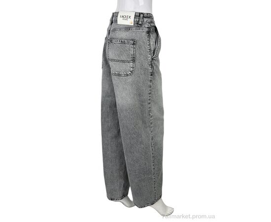 Фотография Джинсы женские Весна/осень 4074-52AZ495 grey (6 шт. р.сетка 25-30) "Мир" недорого оптом от прямого поставщика, изображение 2