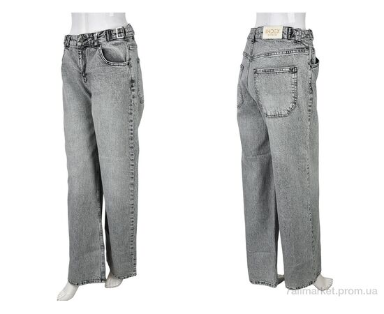 Фотография Джинсы женские Весна/осень 4074-52AZ509 grey (6 шт. р.сетка 25-30) "Мир" недорого оптом от прямого поставщика, изображение 3