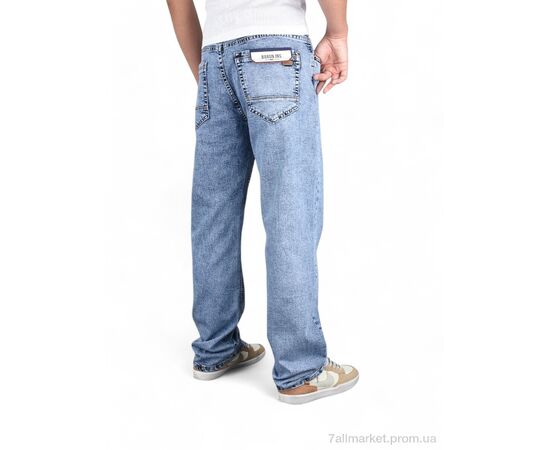 Джинси чоловічі Весна/осінь BR2077 (8 шт. р.сітка34-44) "Baron" недорого оптом від прямого постачальника, зображення 2