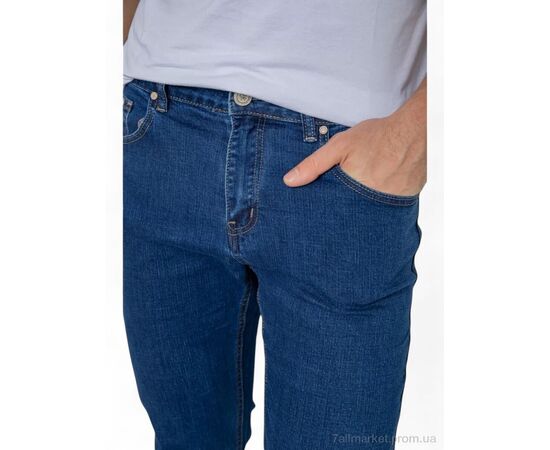 Джинси чоловічі Весна/осінь 2315 синій (8 шт. р.сітка32-38) "Massmag" недорого оптом від прямого постачальника, зображення 4