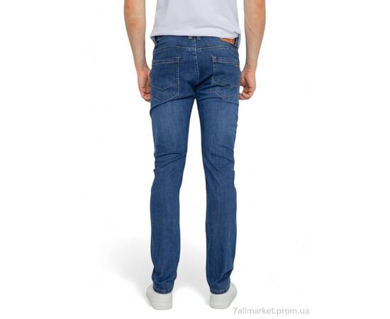 Джинси чоловічі Весна/осінь 2244 синій (8 шт. р.сітка32-38) "Massmag" недорого оптом від прямого постачальника, зображення 4