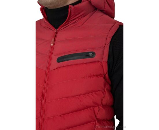 Мужская жилетка Весна/осень 777 бордовий (5 шт. р.сетка S-2XL) "Massmag" недорого оптом от прямого поставщика, изображение 3 Фотография Мужская жилетка Весна/осень 777 бордовий (5 шт. р.сетка S-2XL) "Massmag" недорого оптом от прямого поставщика, изображение 3