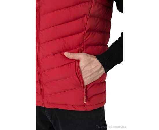 Мужская жилетка Весна/осень 777 бордовий (5 шт. р.сетка S-2XL) "Massmag" недорого оптом от прямого поставщика, изображение 4 Фотография Мужская жилетка Весна/осень 777 бордовий (5 шт. р.сетка S-2XL) "Massmag" недорого оптом от прямого поставщика, изображение 4