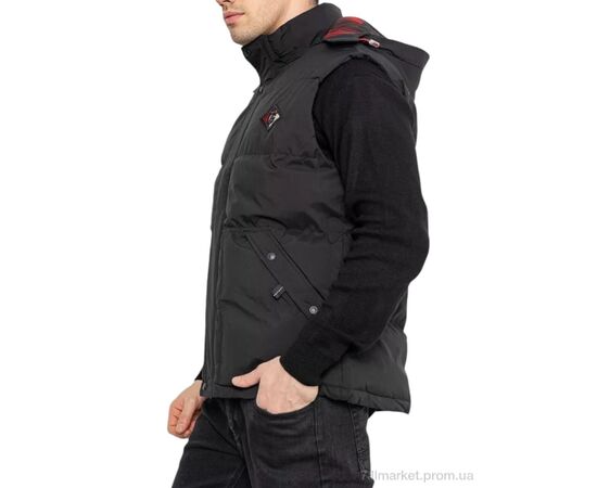 Чоловічий жилет Весна/осінь 99007 чорний (5 шт. р.сіткаM-3XL) "Massmag" недорого оптом від прямого постачальника, зображення 2 Чоловічий жилет Весна/осінь 99007 чорний (5 шт. р.сіткаM-3XL) "Massmag" недорого оптом від прямого постачальника, зображення 2