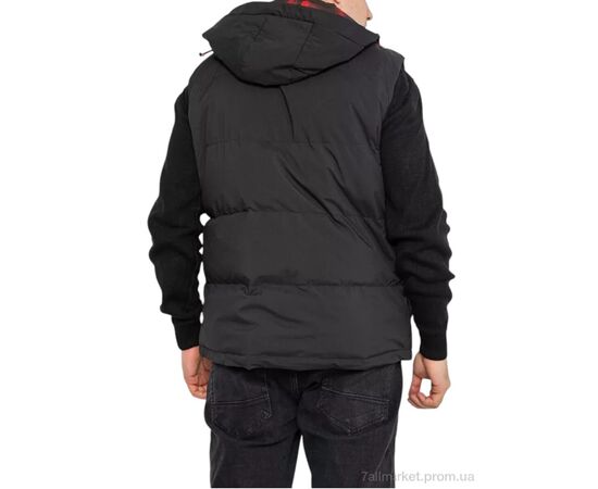 Чоловічий жилет Весна/осінь 99007 чорний (5 шт. р.сіткаM-3XL) "Massmag" недорого оптом від прямого постачальника, зображення 3 Чоловічий жилет Весна/осінь 99007 чорний (5 шт. р.сіткаM-3XL) "Massmag" недорого оптом від прямого постачальника, зображення 3