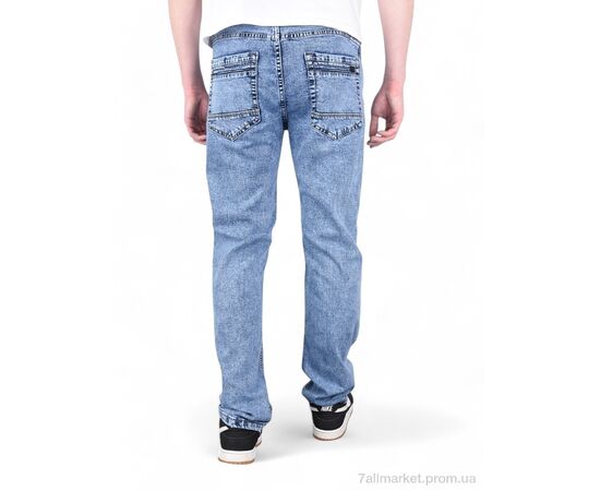 Джинси чоловічі Весна/осінь BR2073 (8 шт. р.сітка32-38) "Baron" недорого оптом від прямого постачальника, зображення 2
