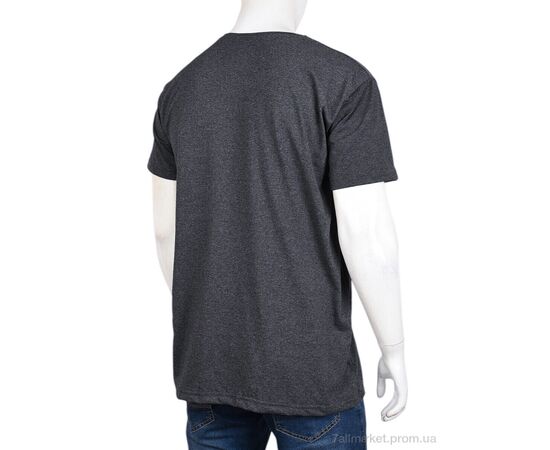 Футболка мужская Лето N005-1 grey (3 шт. р.сетка 4XL-6XL) "Banko" недорого оптом от прямого поставщика, изображение 2 Фотография Футболка мужская Лето N005-1 grey (3 шт. р.сетка 4XL-6XL) "Banko" недорого оптом от прямого поставщика, изображение 2
