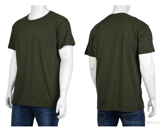 Фотография Футболка мужская Лето N005-3 green (3 шт. р.сетка 4XL-6XL) "Banko" недорого оптом от прямого поставщика, изображение 3