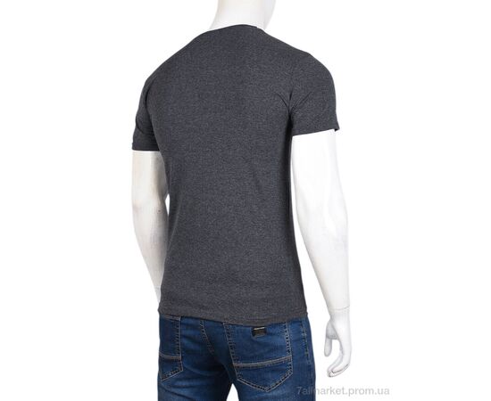 Футболка чоловіча Літо N006-1 grey (5 шт. р.сіткаM-3XL) "Banko" недорого оптом від прямого постачальника, зображення 2 Футболка чоловіча Літо N006-1 grey (5 шт. р.сіткаM-3XL) "Banko" недорого оптом від прямого постачальника, зображення 2