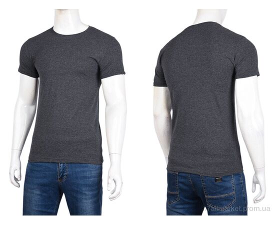 Футболка чоловіча Літо N006-1 grey (5 шт. р.сіткаM-3XL) "Banko" недорого оптом від прямого постачальника, зображення 3 Футболка чоловіча Літо N006-1 grey (5 шт. р.сіткаM-3XL) "Banko" недорого оптом від прямого постачальника, зображення 3