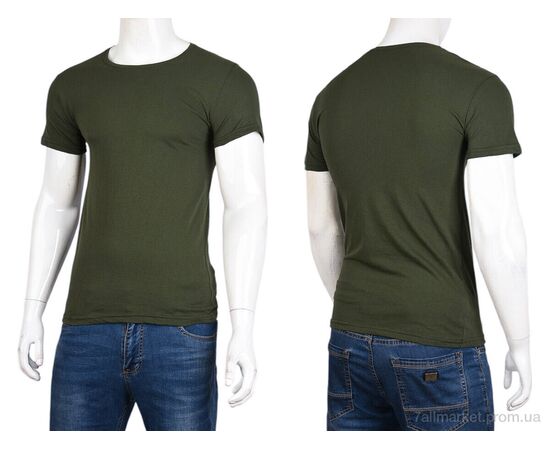 Футболка чоловіча Літо N006-3 green (5 шт. р.сіткаM-3XL) "Banko" недорого оптом від прямого постачальника, зображення 3