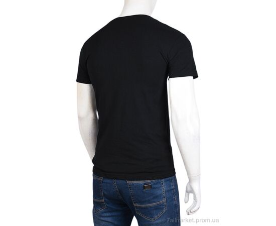 Футболка мужская Лето N006-5 black (5 шт. р.сетка M-3XL) "Banko" недорого оптом от прямого поставщика, изображение 2 Фотография Футболка мужская Лето N006-5 black (5 шт. р.сетка M-3XL) "Banko" недорого оптом от прямого поставщика, изображение 2