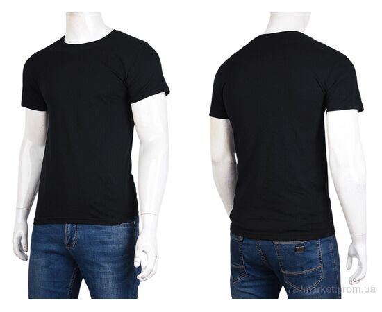 Футболка мужская Лето N006-5 black (5 шт. р.сетка M-3XL) "Banko" недорого оптом от прямого поставщика, изображение 3 Фотография Футболка мужская Лето N006-5 black (5 шт. р.сетка M-3XL) "Banko" недорого оптом от прямого поставщика, изображение 3