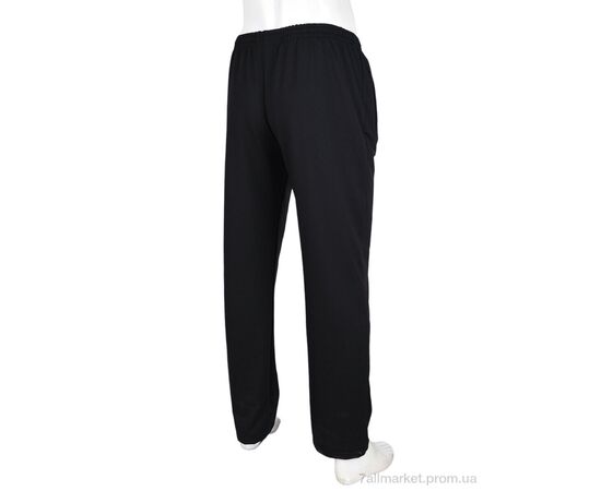 Фотография Спортивные брюки мужские Весна/осень N007-4 black (5 шт. р.сетка 46-54) "Banko" недорого оптом от прямого поставщика, изображение 3