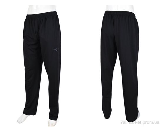 Спортивні штани чоловічі Весна/осінь N10 black (5 шт. р.сітка56-64) "Banko" недорого оптом від прямого постачальника, зображення 4
