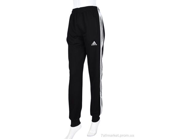 Фотография Спортивные брюки женские Весна/осень N008-1 black (5 шт. р.сетка 46-54) "Banko" недорого оптом от прямого поставщика, изображение 2