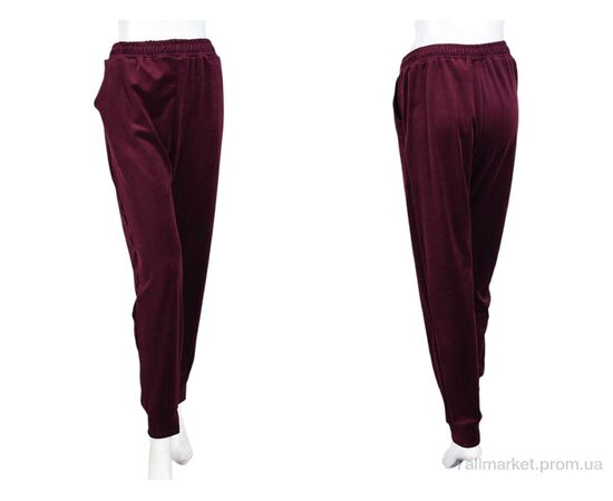 Спортивні штани жіночі Весна/осінь N009-2 bordo (5 шт. р.сітка52-60) "Banko" недорого оптом від прямого постачальника, зображення 3 Спортивні штани жіночі Весна/осінь N009-2 bordo (5 шт. р.сітка52-60) "Banko" недорого оптом від прямого постачальника, зображення 3